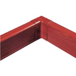 DKC Внутренний угол для плинтусного короба 100х40 мм (ламинированный под дерево) арт. AIR10042B