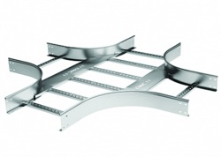 DKC X-ответвитель 100х500 мм R-600, горячеоцинкованный арт. LX1605HDZ