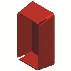 DKC Заглушка торцевая для одиночного профиля DBL/DBM/41х21мм арт. BPO4121