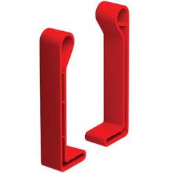 DKC Заглушка торцевая для профиля 100, пластик красного цвета RAL3020 арт. LS1000