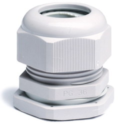 DKC Зажим кабельный с контргайкой, IP68, PG11, д.5 - 10мм (розница) арт. 52700R