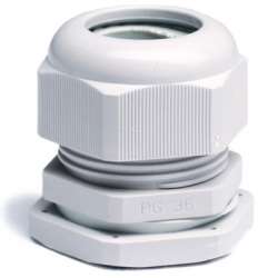 DKC Зажим кабельный с контргайкой, IP68, PG7, д.3 - 6,5мм (розница) арт. 52500R