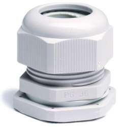 DKC Зажим кабельный с контргайкой, IP68, PG9, D=4 - 8мм (поштучно) арт. 52600 (Розн.)