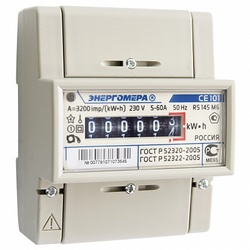 Энергомера счетчик СЕ101 R5 148 М6 1Ф 1Т 10-100А арт. 101001003007807