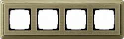 Gira ClassiX Art Бронза/Бронза Рамка 4-ая арт. 0214661