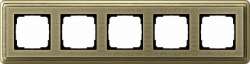 Gira ClassiX Art Бронза/Бронза Рамка 5-ая арт. 0215661