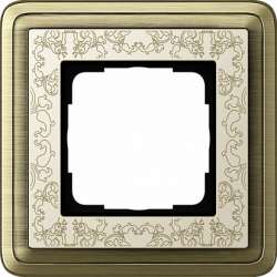 Gira ClassiX Art Бронза/Кремовый Рамка 1-ая арт. 0211663