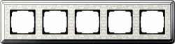 Gira ClassiX Art Хром/Кремовый Рамка 5-ая арт. 0215683