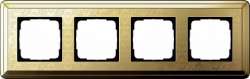 Gira ClassiX Art Латунь/Латунь Рамка 4-ая арт. 0214671