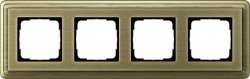 Gira ClassiX Бронза/Бронза Рамка 4-ая арт. 0214621