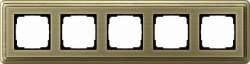 Gira ClassiX Бронза/Бронза Рамка 5-ая арт. 0215621