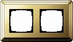Gira ClassiX Латунь/Латунь Рамка 2-ая арт. 0212631