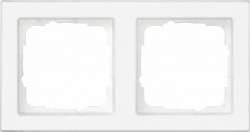 Gira E2 Бел Рамка 2-ая, с полем для надписи арт. 071222