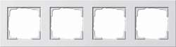 Gira E2 Бел глянц Рамка 4-ая арт. 021429