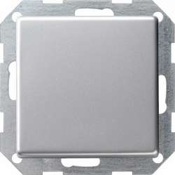 Gira E22 Алюминий Выключатель 1-клавишный арт. 0126203