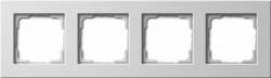 Gira E22 Бел Рамка 4-ая для установки заподлицо арт. 0214204