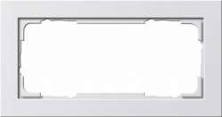 Gira E22 Бел Рамка для комбинаций без перегородки 2-я арт. 100229