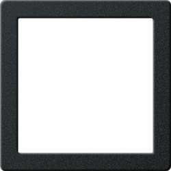 Gira E22 Черный Матовый Монтажная рамка арт. 264820