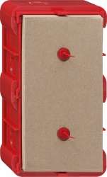 Gira E22 Коробка монтажная 2-ая для сплошных стен арт. 289200