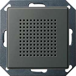 Gira E22 Сталь Динамик для радиоприемника скрытого монтажа с функцией RDS арт. 228220