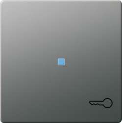 Gira E22 Сталь Клавиша 1-ая с символом дверь арт. 028720