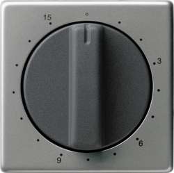 Gira E22 Сталь Накладка таймера 15 мин арт. 064020