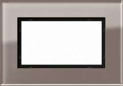 Gira ESP Дымчатое стекло Рамка 1,5-я арт. 1001122