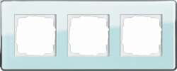 Gira ESP Glass C Салатовое стекло Рамка 3-ая арт. 0213518