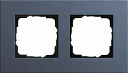 Gira ESP Lenoleum-Multiplex синий Рамка 2-ая арт. 0212227