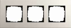 Gira ESP Lenoleum-Multiplex светло-серый Рамка 3-ая арт. 0213220