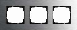 Gira ESP Сталь Рамка 3-ая арт. 0213219