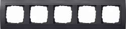 Gira EV Антрацит/антрацит Рамка 5-ая арт. 021508