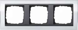 Gira EV CL Бел/Антрацит Рамка 3-ая арт. 0213728