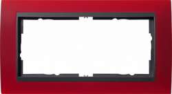 Gira EV Матово-красный/антрацит Рамка 2-ая без перегородки арт. 100288