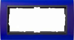 Gira EV Матово-синий/антрацит Рамка 2-ая без перегородки арт. 100289