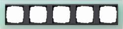 Gira EV Матово-зелёный/антрацит Рамка 5-ая арт. 021585