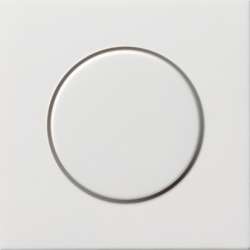 Gira F100 Бел глянц Накладка светорегулятора поворотного арт. 0650112