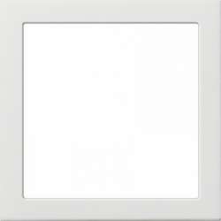 Gira F100 Бел глянц Промежуточная рамка с квадратным отверстием 55x55 мм арт. 0289112