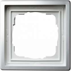 Gira F100 Хром Рамка 1-ая арт. 0211115
