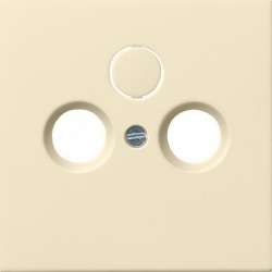 Gira F100 Крем глянц Накладка TV-FM-(SAT)розетки арт. 0869111