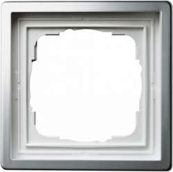 Gira F100 Платина Рамка 1-ая арт. 0211114