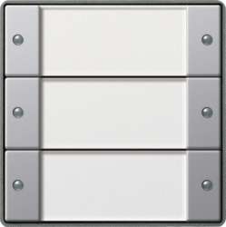 Gira FKB-SYS E22 Алюминий Накладка сенсора 3-клавишного к мех 51100 арт. 1013203