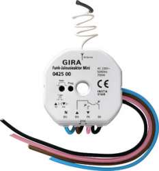 Gira FKB-SYS Радиоуправляемое реле для жалюзи скрытого монтажа в станд монт коробку арт. 042500