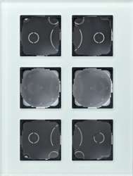 Gira FKB-SYS Стекло Накладка для модульной стойки 6-ая арт. 138618