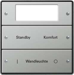 Gira KNX E22 Сталь Комплект клавиш Plus, гравировка (2 шт. ) арт. 2142212