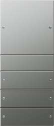 Gira KNX E22 Сталь Комплект клавиш для сенсора 513400 арт. 2134210