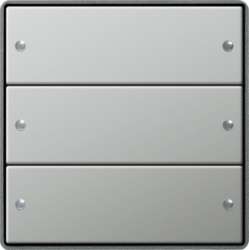 Gira KNX E22 Сталь Комплект клавиш для сенсоров 511300 и 513300 арт. 2133210