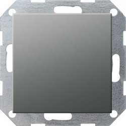 Gira KNX Е22 Сталь Многофункциональная накладка с коплером арт. 210120