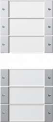 Gira KNX Прозрачный/алюм Комплект клавиш, (компл=6 шт.) арт. 2136203