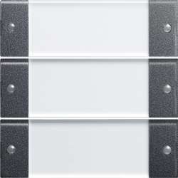 Gira EV Антрацит/белый Рамка 3-ая арт. 0213328